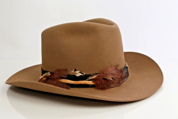 Vintage cowboy hat dobbs hats - Gem