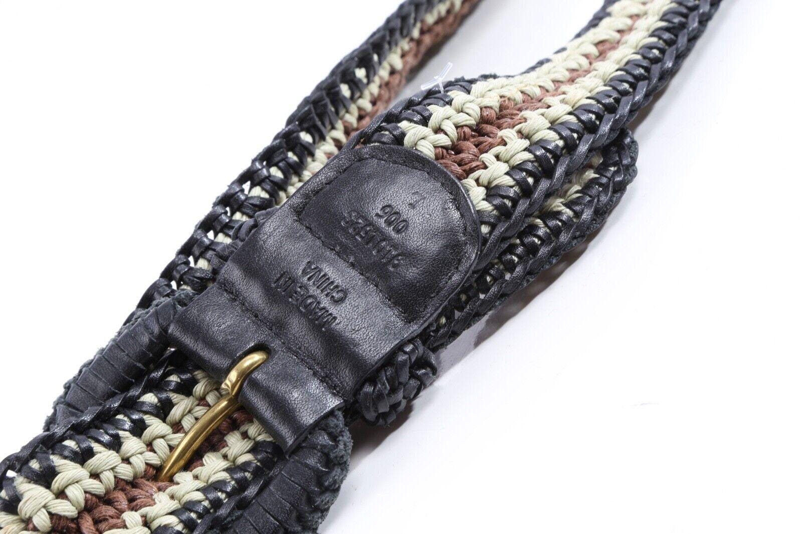 Vintage Ralph Lauren Multicolor Woven Braided Western 