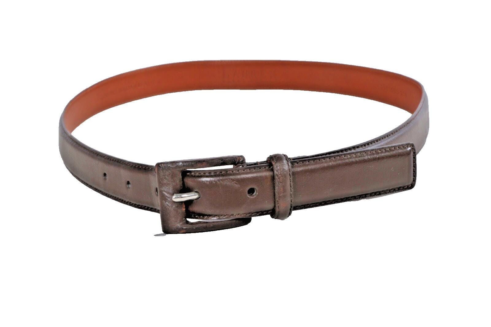 Vintage LAUREN Ralph Lauren Brown Genuine Italian Leather 
