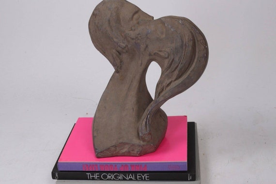 Vintage 80s David Fisher Austin Production Faces of Love Sculpture