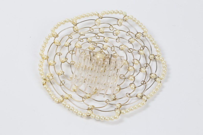 Unbranded Vintage Pearl Hair Clip Barrette