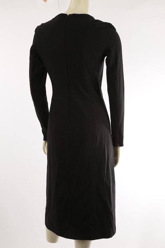 Vintage Giorgio Armani Black Wool Long Sleeve Bel… - image 6