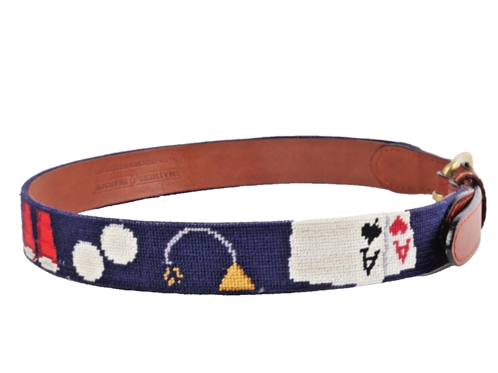 Vintage Hand Made Needlepoint Belt Colorful Flower Power 2 in Wide 34 in Long Flower Power Belt - Etsy main image 3