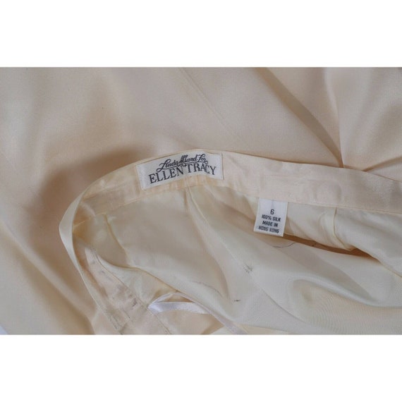 Vintage Linda Alland for Ellen Tracy Ivory Cream … - image 8