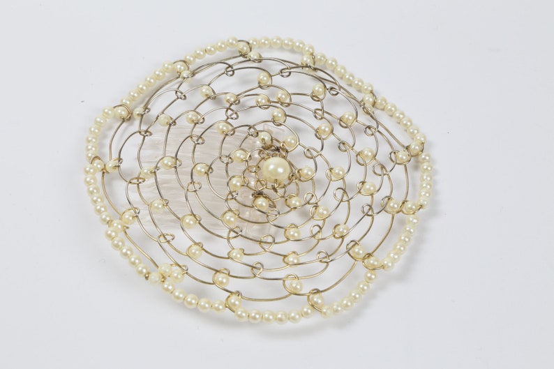 Unbranded Vintage Pearl Hair Clip Barrette