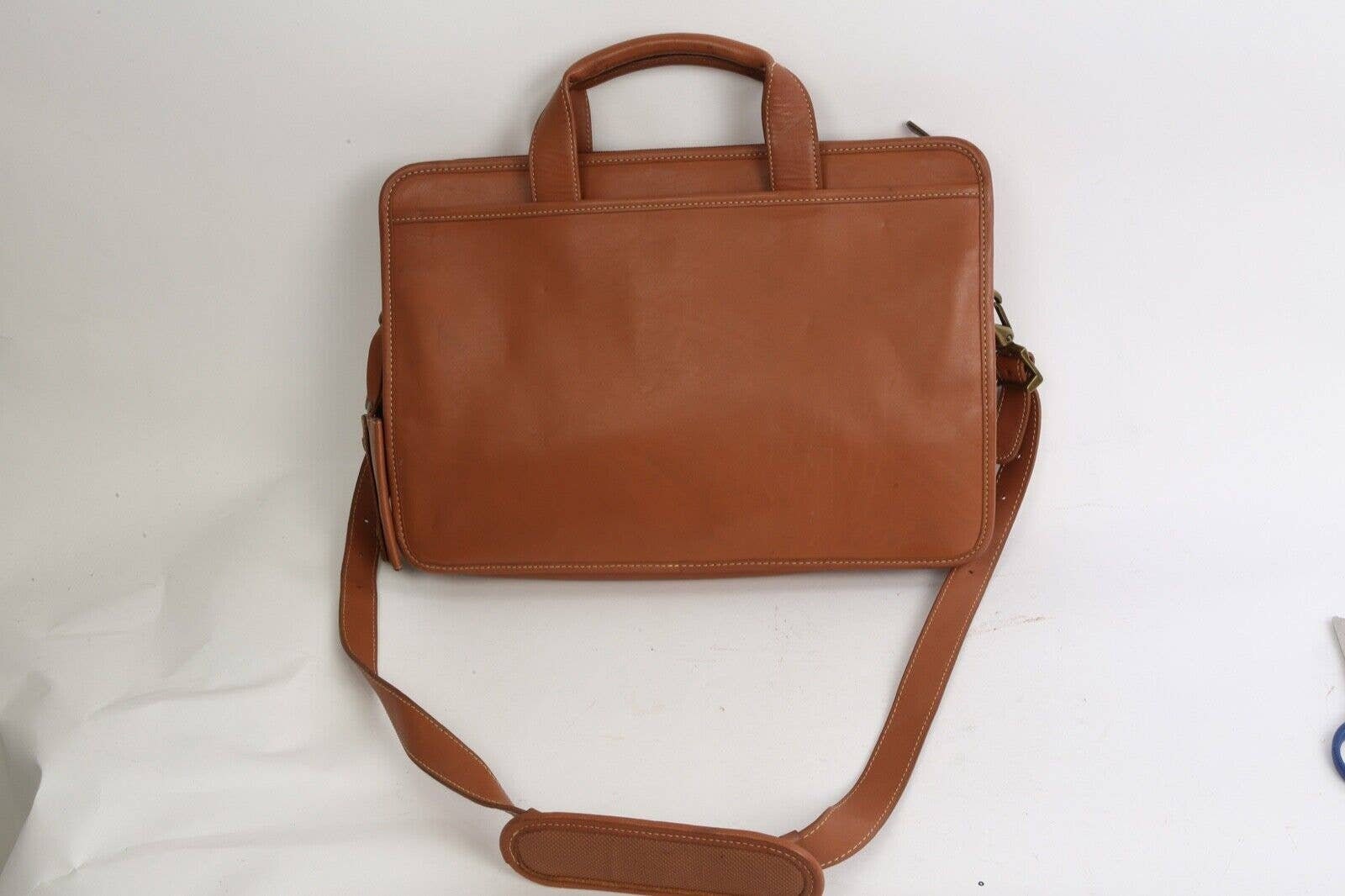 Vintage HARTMANN Brown Leather Briefcase Messenger Shoulder Bag Etsy