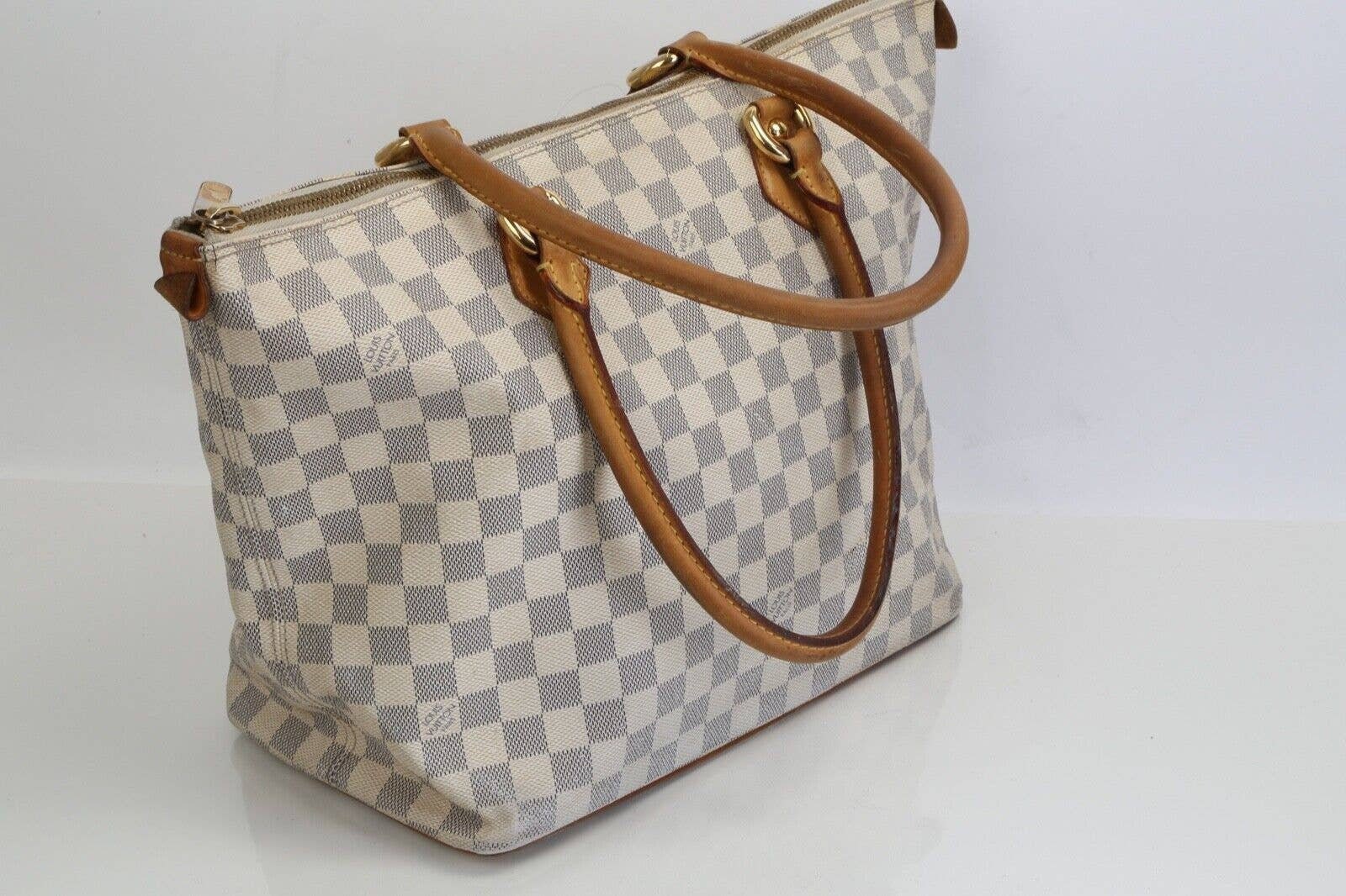 Brown Leather Damier Print Louis Vuitton Backpack – SILLY SAPP