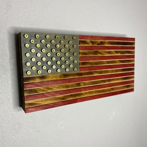 American Flag Concealment Cabinet