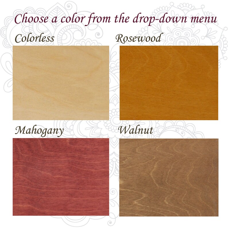 Engraved Tea Chest Tea Caddy Personalized Tea Storage Box Etsy