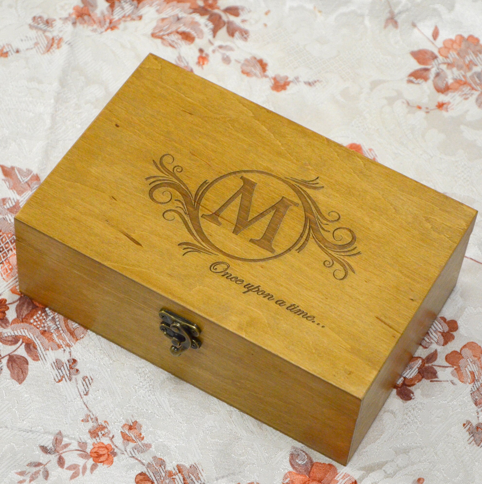 Personalized Engraved Box Engraved Box Memory Box Wooden Etsy