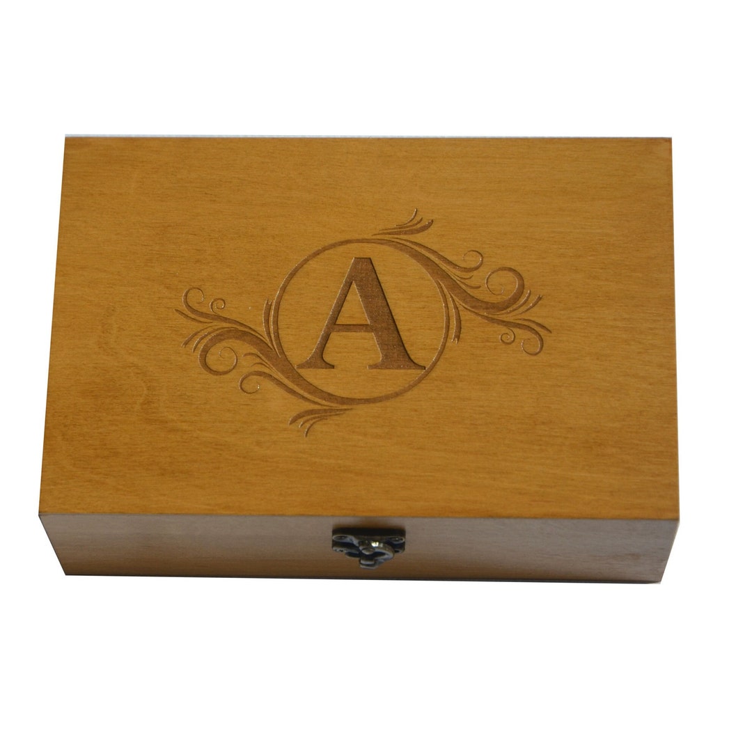 Custom Wooden Memory Box Engraved Jewelry Box Groomsman Gift Etsy