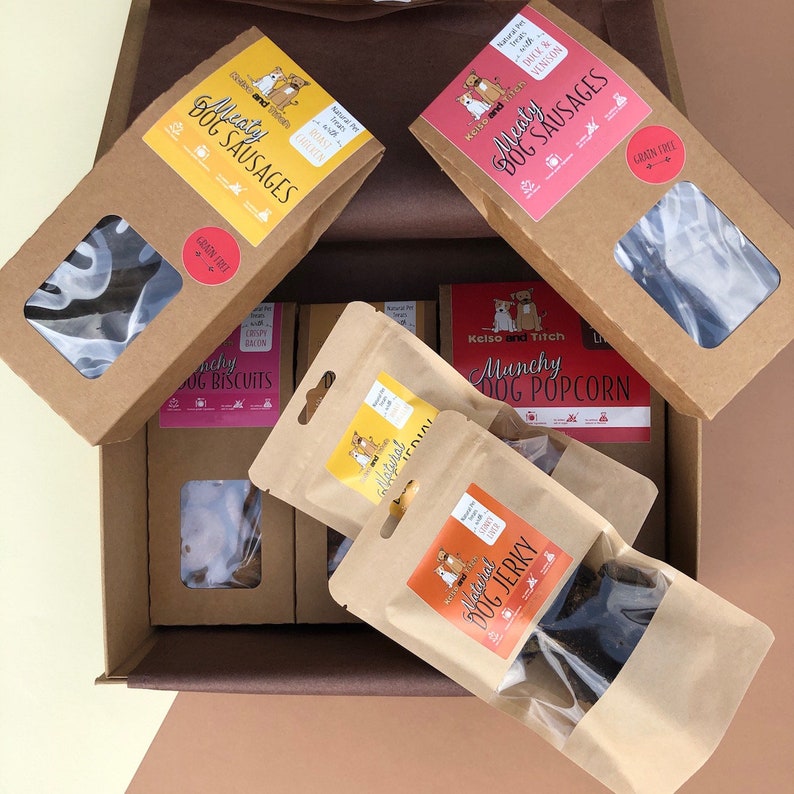 Personalised Dog Gift Box Dog Hamper Dog Birthday Box Etsy