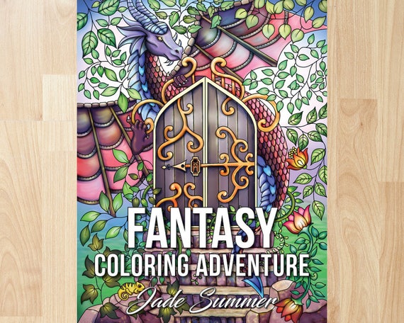 Download Fantasy Coloring Adventure by Jade Summer Coloring Books ...