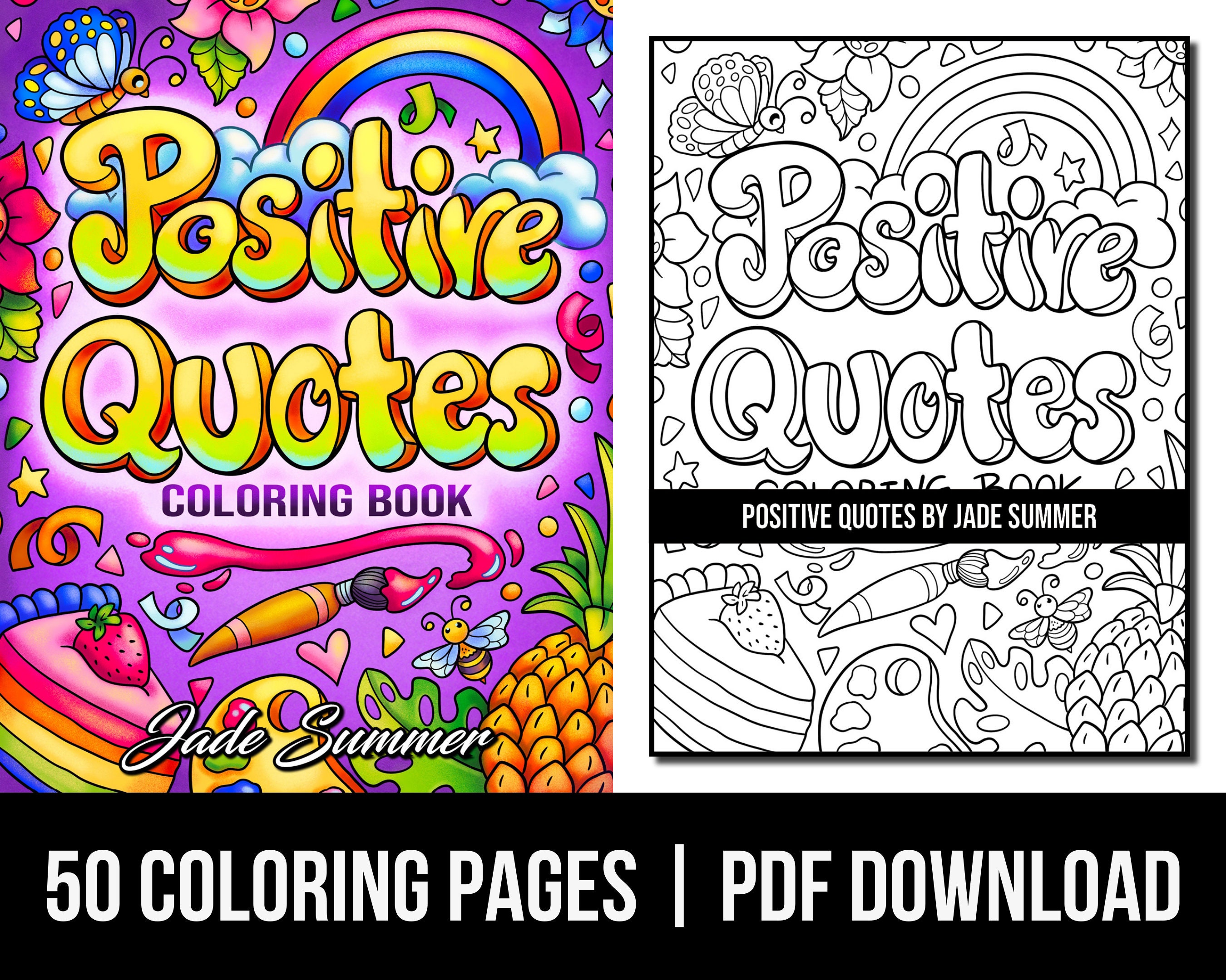 Promo Color Therapy Adult Coloring Books (24 Sheets)