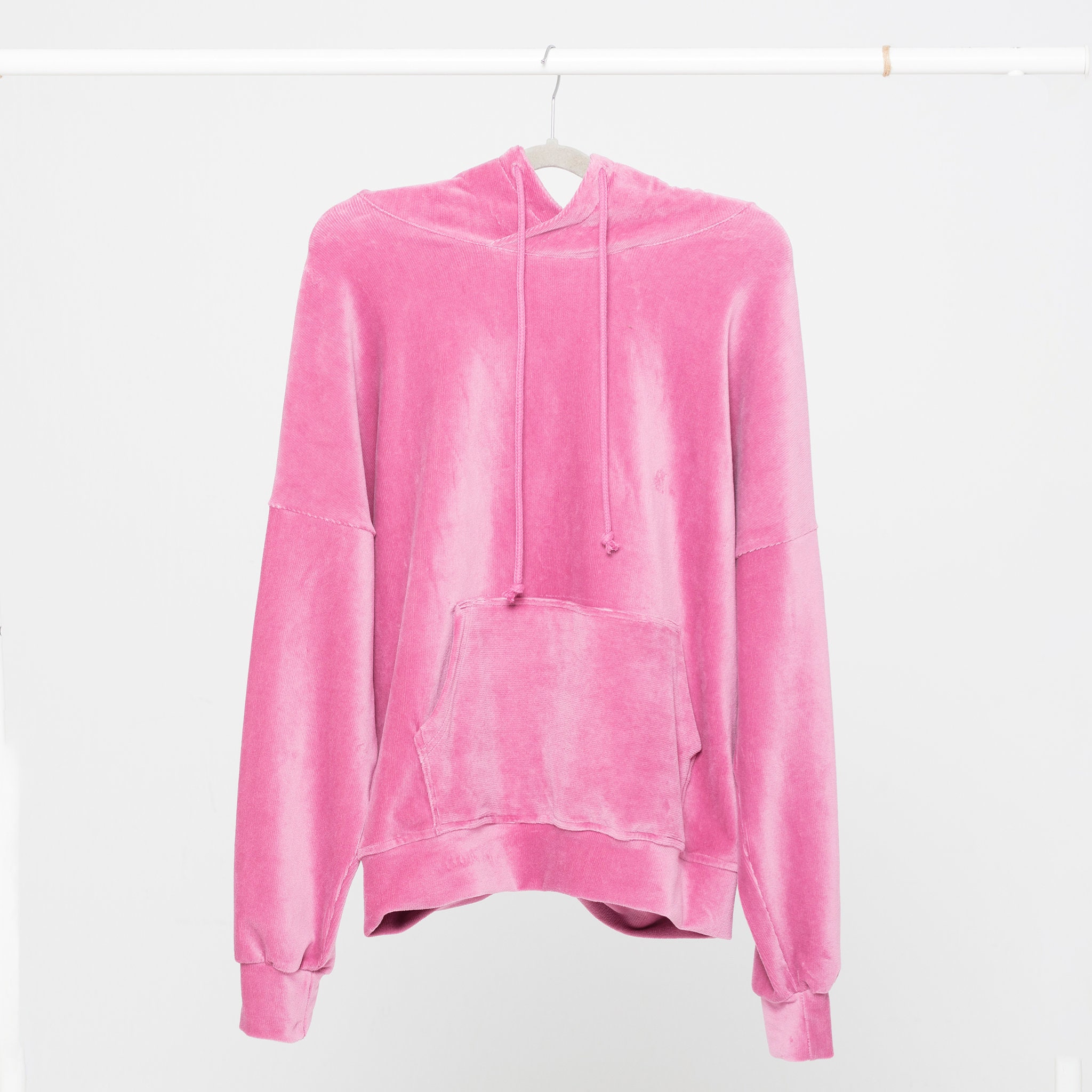 velvet hoodie oversized