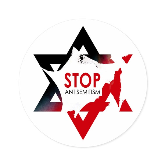 I Stand With Israel Sticker Decal – Vinyl – Pro Jewish Support Israeli – WarlordOne C7165