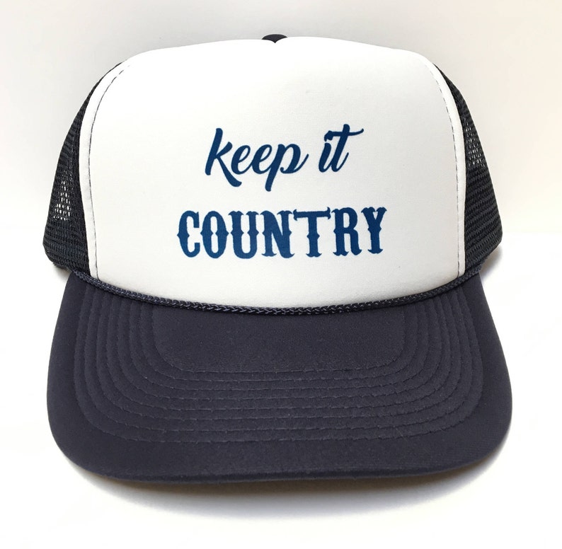 Keep It Country Trucker Hat in Red main image 0