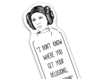 Princess Leia   - Funny Bookmark