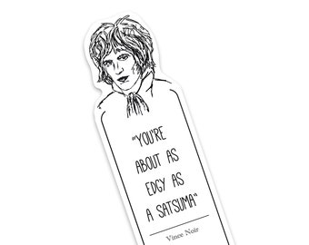 Vince Noir - The Mighty Boosh - Funny Bookmark
