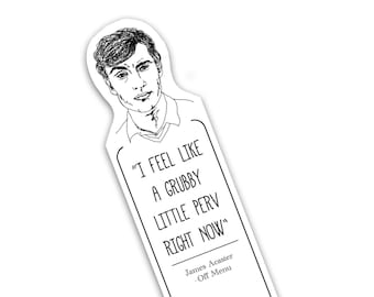 James Acaster - Off Menu - Funny Bookmark