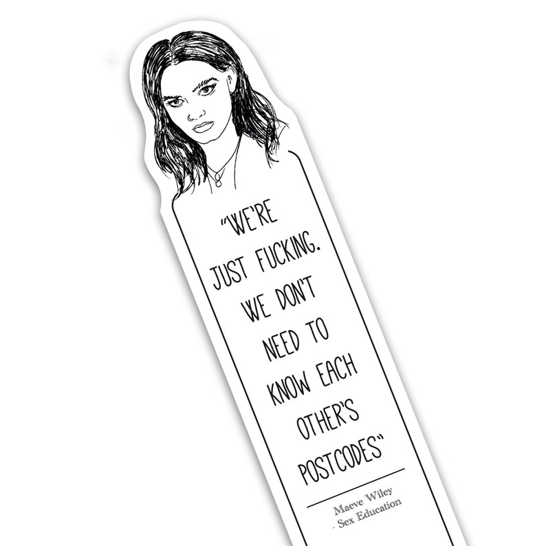 Maeve Wiley - Sex Education - Funny Bookmark bild 1