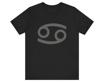 Karkat Vantas T-Shirt | Homestuck Fan Apparel | Grey Cancer Logo Tee | Webcomic Shirt