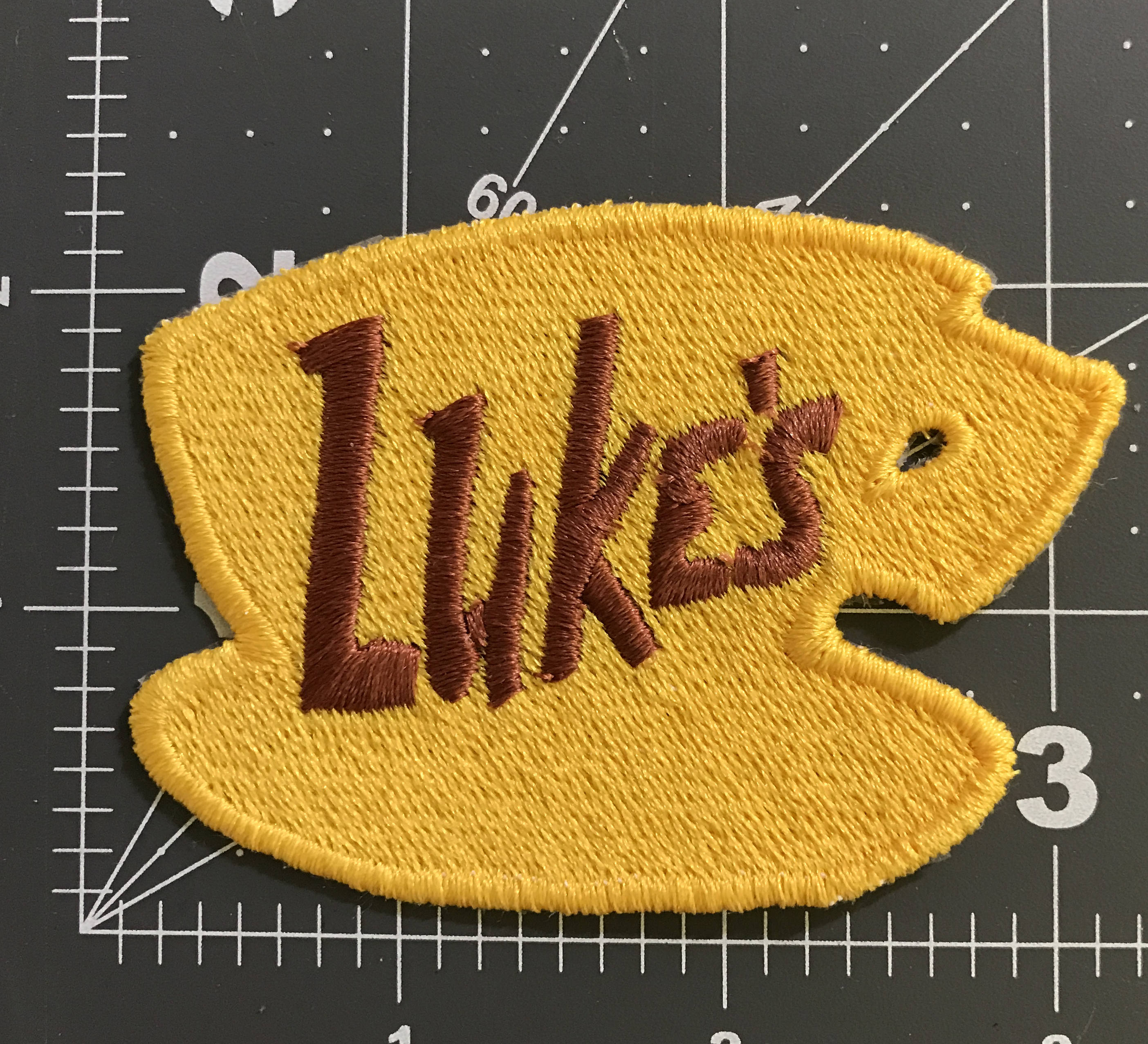 Gilmore Girls Luke's Diner Embroidered Iron On Patch