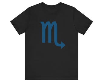 Vriska Serket T-Shirt | Homestuck Fan Apparel  | Cerulean Scorpio Logo Tee | Classic Webcomic