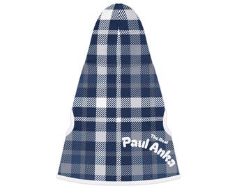 Gilmore Girls Dog Hoodie | Luke's Diner Navy Buffalo Plaid | Personalized Dog Apparel