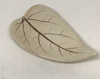 Small Leaf Dish -3-4" - Various colors