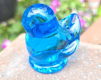 Vintage Leo Ward Blue Bird of Happiness 1985 Signed- Large Bird - Etsy