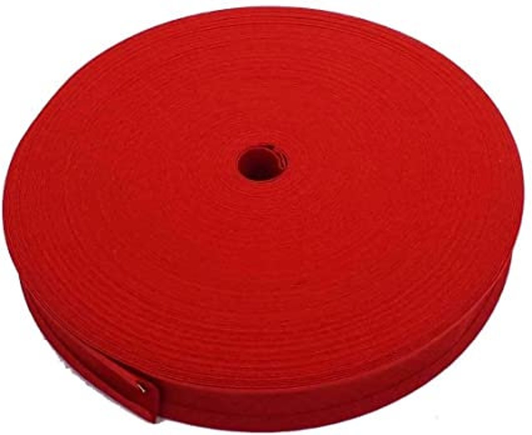 45m Roll Red Cotton Bias Binding / Bunting Tape 1/2 Wide Etsy