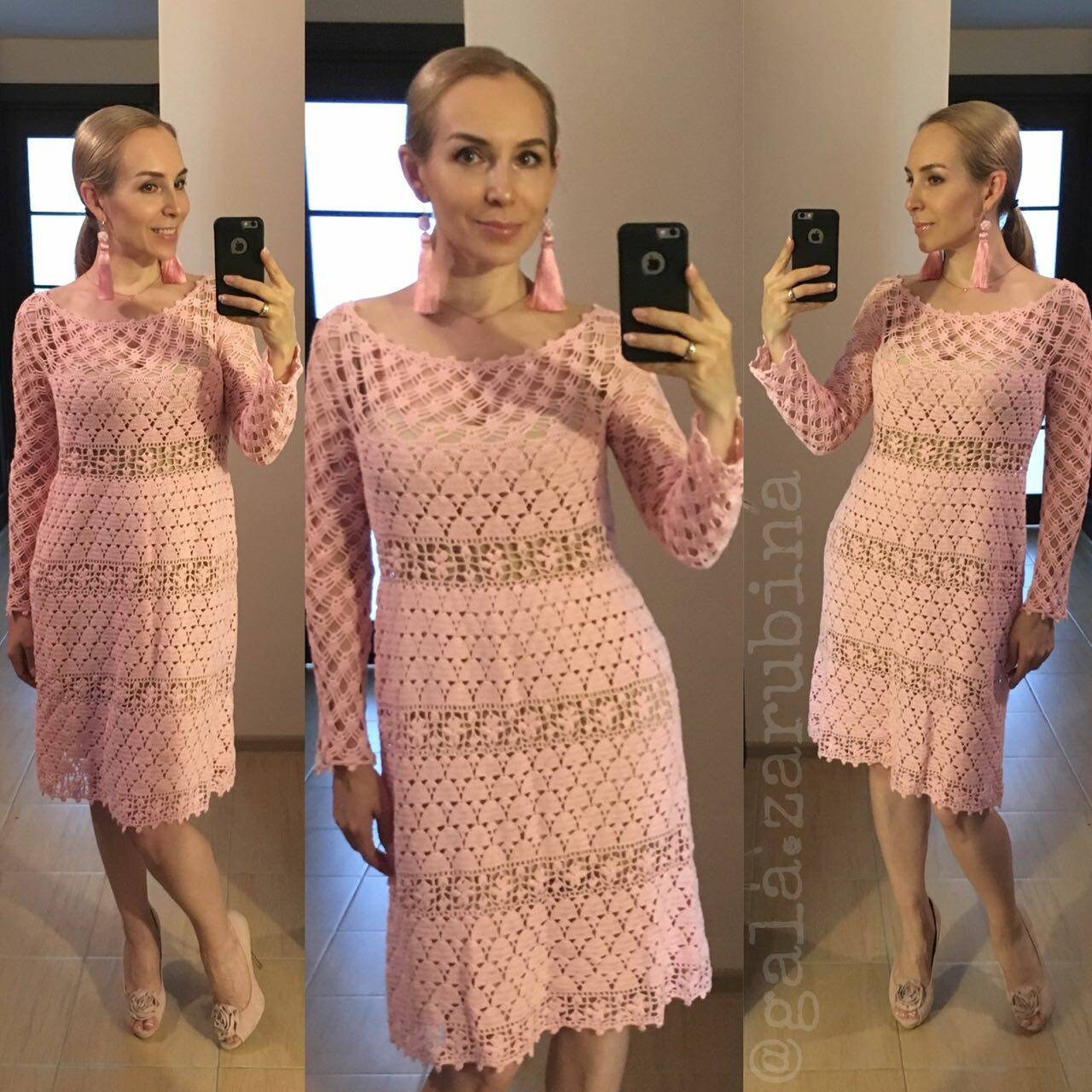Crochet Lace Dress Pattern Grace Instant Download PDF Detailed Etsy