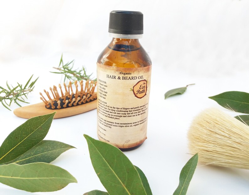Organic Hair Serum Vegan Beard Oil Natural Hair Mask Dry Scalp Etsy