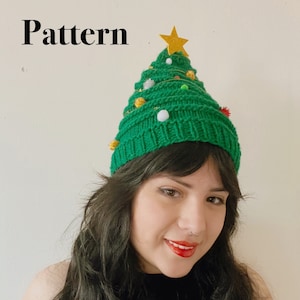 Christmas Tree Beanie Pattern
