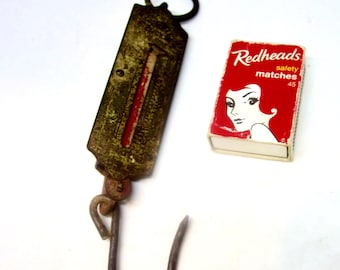 Vintage Original Rebure Pocket Balance - Made in Germany -  Old Brass Balance Scale 25 Lb.