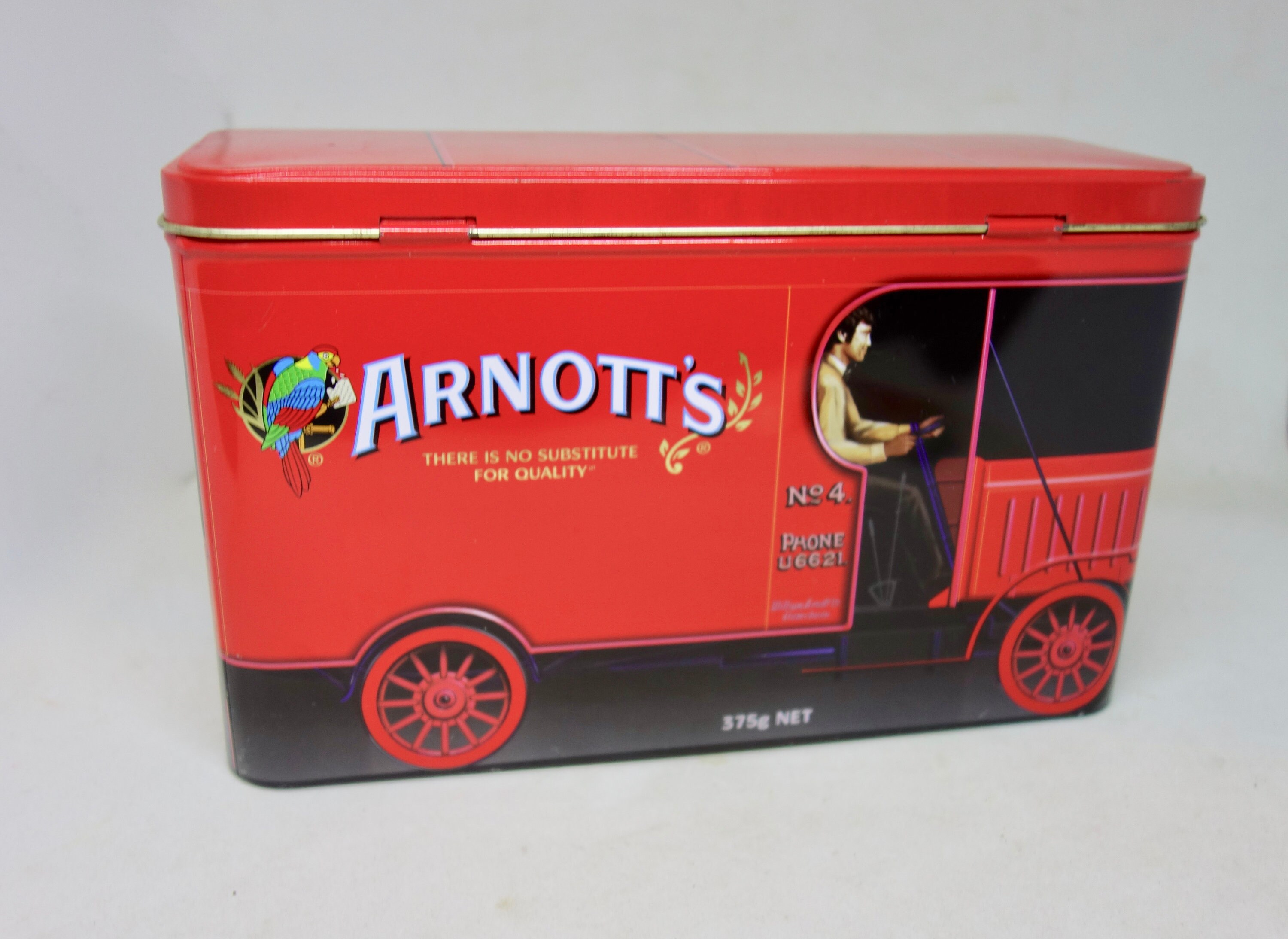 Vintage Arnotts Red Truck Biscuit Tin SA004 Collectable Etsy Australia