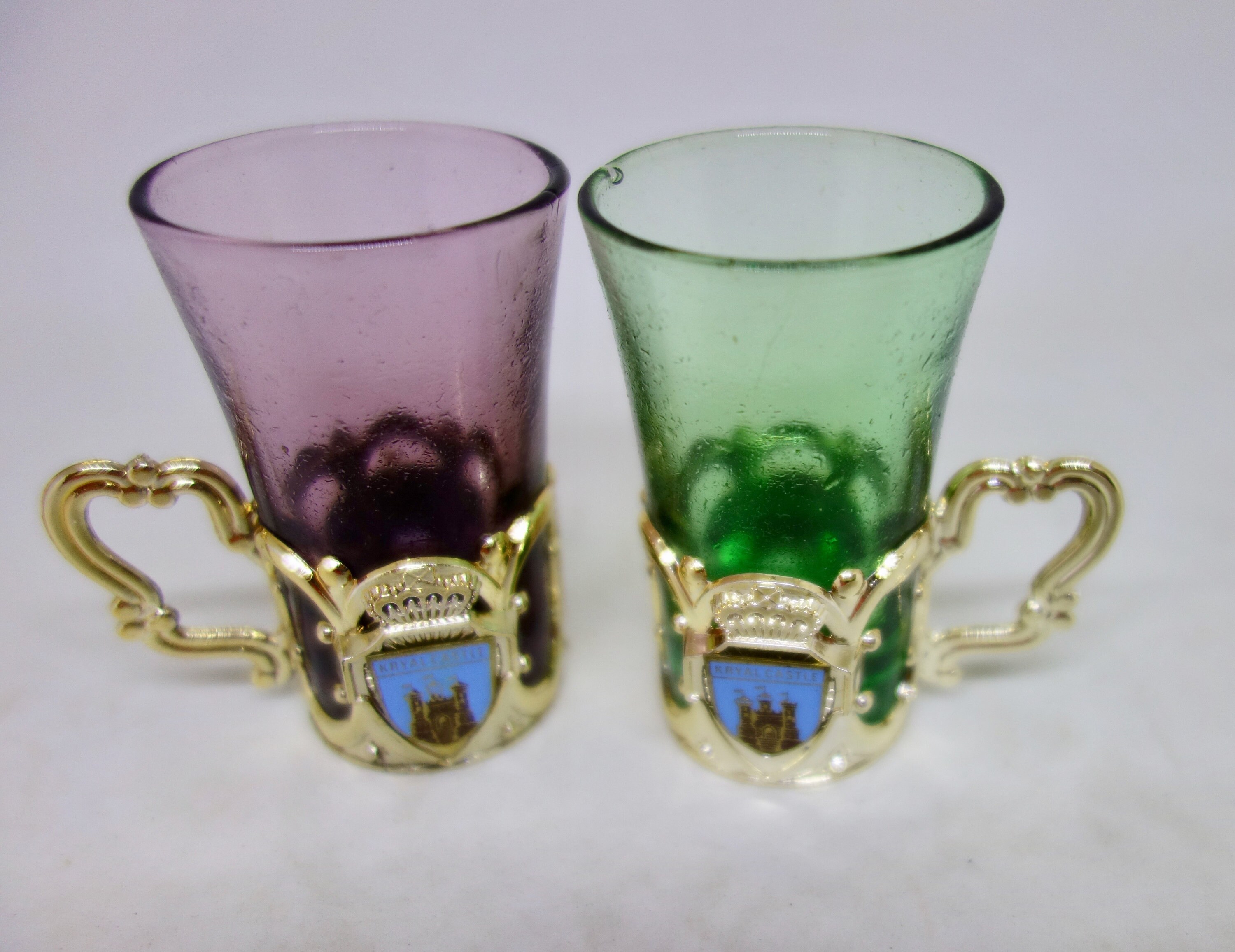 Vintage Shot Glasses or Liqueur Glasses in Original Box Pair Etsy
