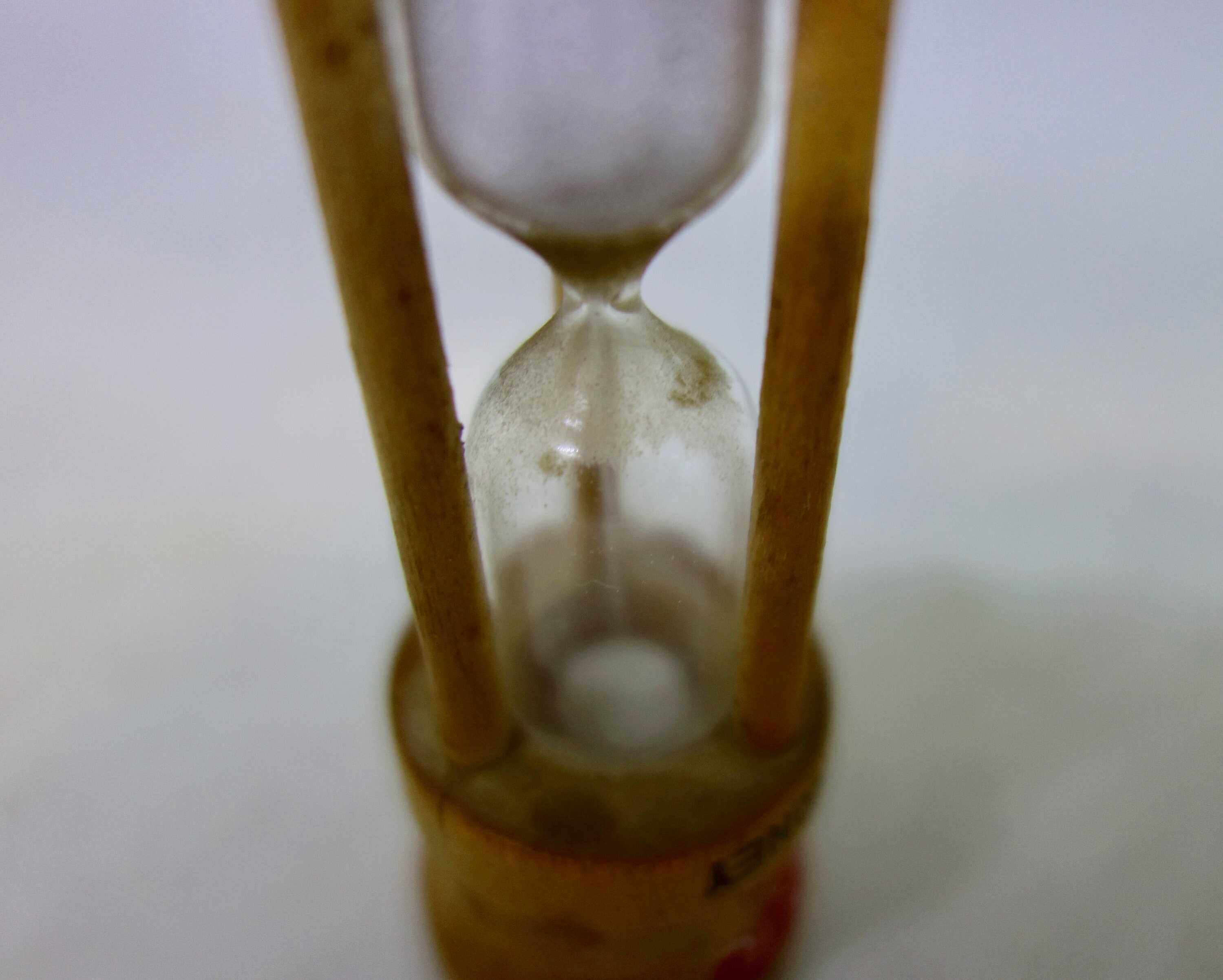 Vintage Novelty Egg Timer Oldfashioned Wooden Hourglass Etsy