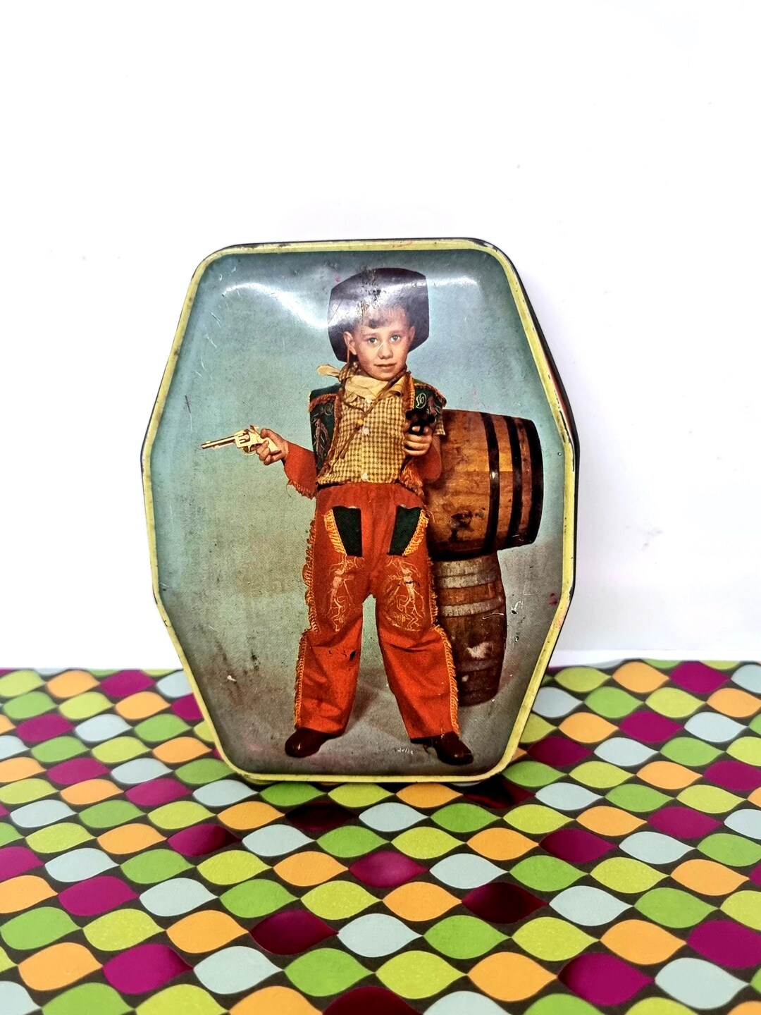 Vintage Horner Dainty Dinah Sweets Tin – Cowboy Collectible, England ...