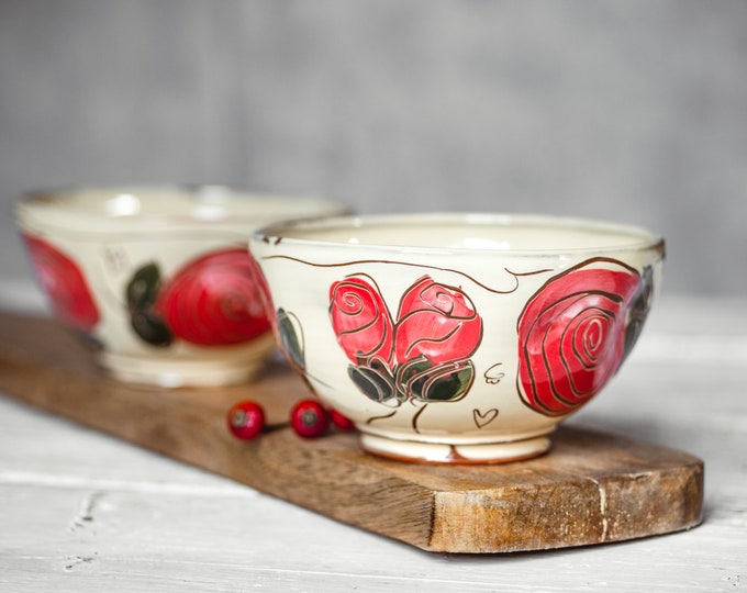 Featured listing image: Handmade cereal bowl, Buddha bowl, hand-made