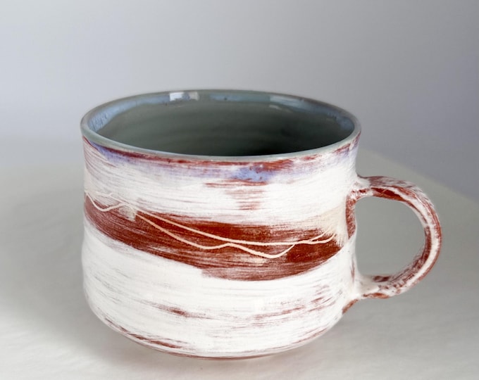 Featured listing image: Handmade ceramic mug 320ml