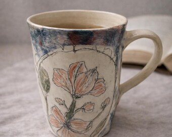 Pottery mug//Ceramic mug handmade//Tableware//Coffee mug//Tea mug//me-time