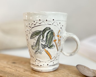 Pottery cup//Handmade ceramic cup//Tableware//Coffee cup//Tea cup//me-time