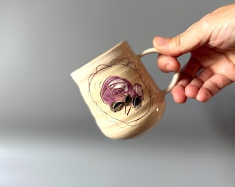 Pottery mug//Ceramic mug handmade//Tableware//Coffee mug//Tea mug//me-time