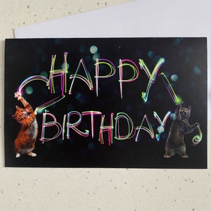 Joyeux anniversaire, carte d'anniversaire amusante, carte de voeux