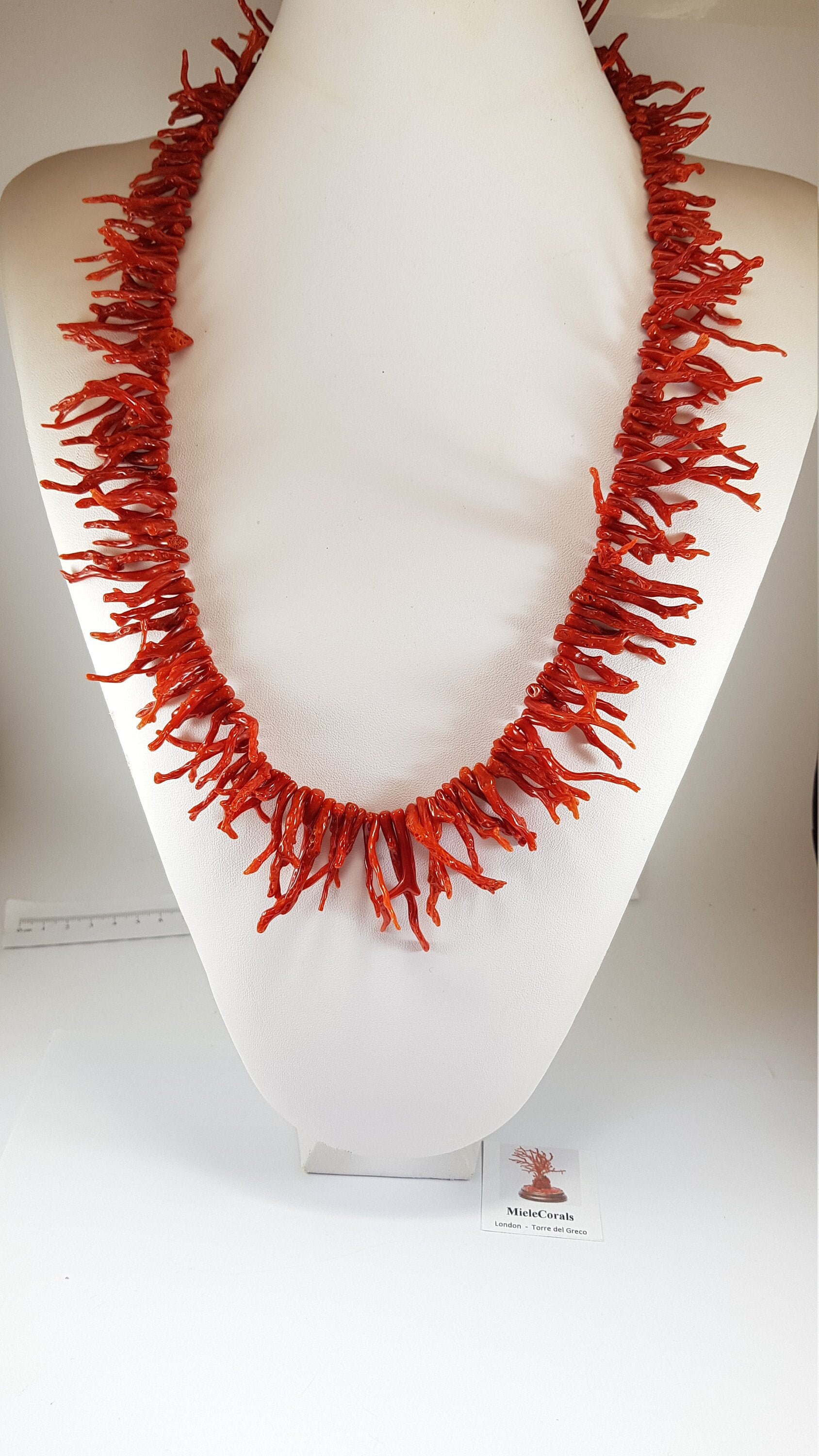 Long Branch Coral Necklace 1st Choice Coral Necklace Red Coral