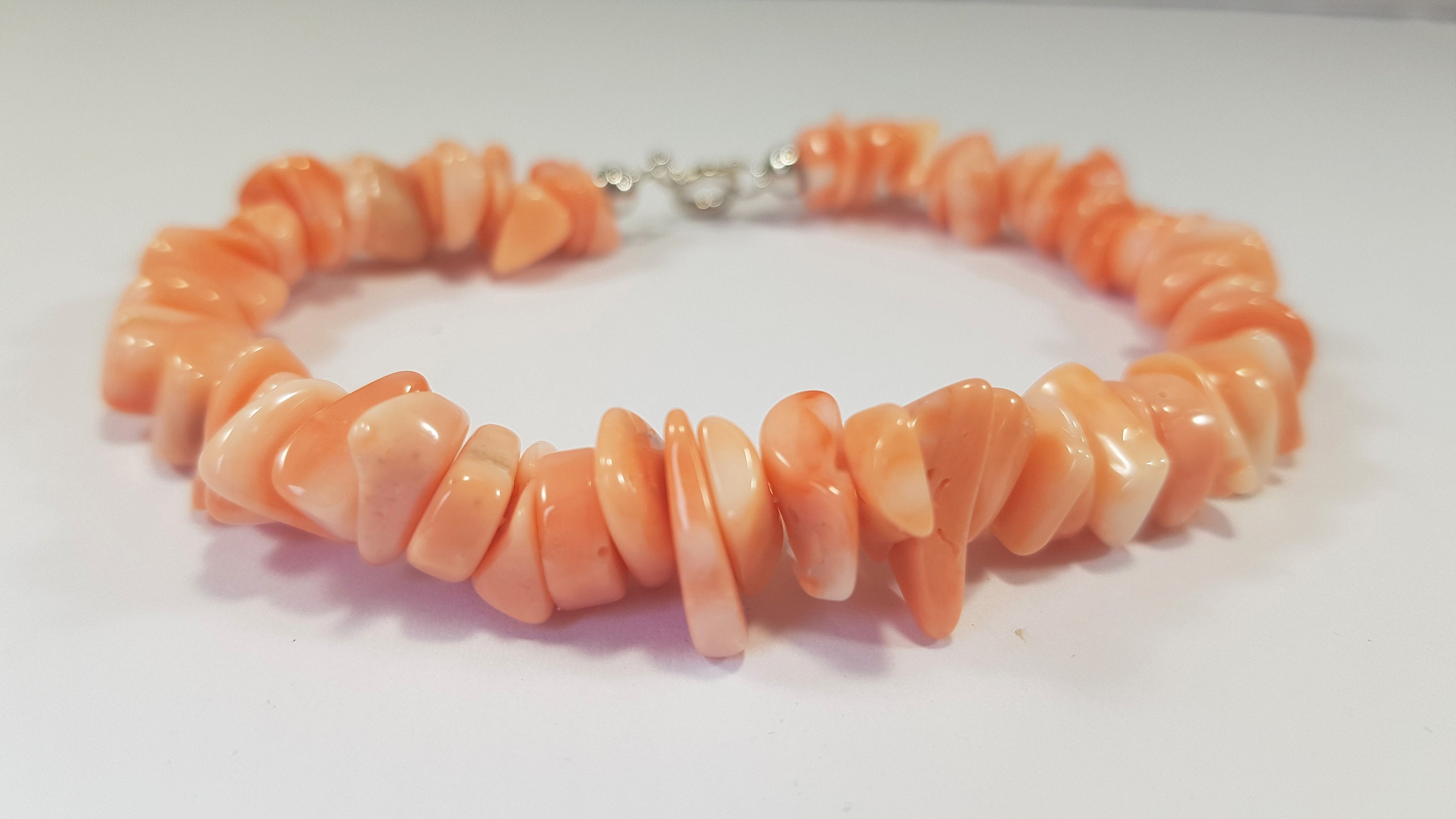 Pink Coral Bracelet, Coral Bracelet,1st choice, Full Bodied MieleCorals