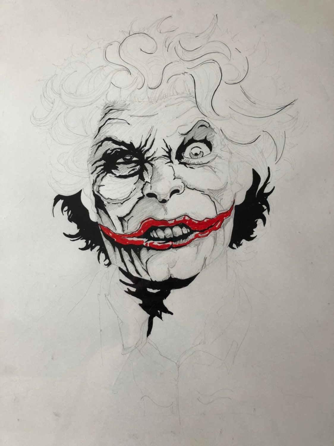 Joker movie, joker art, joker painting, joker print, joker decoration