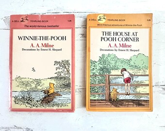 Winnie the Pooh Vintage Paperback The House at Pooh Corner